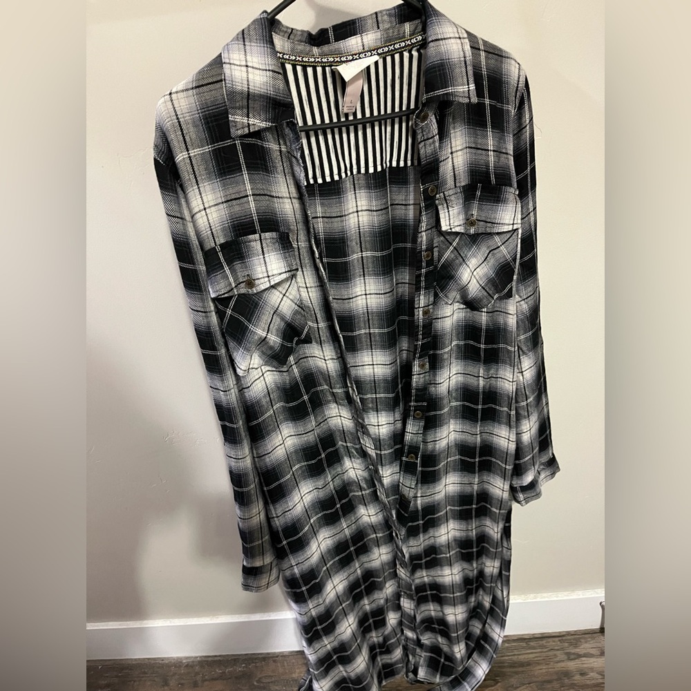 Knox Rose Flannel Dress